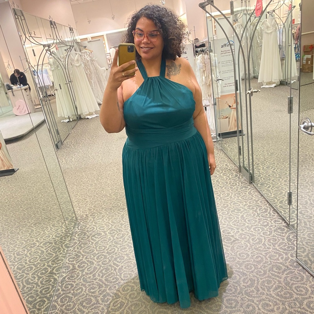 David’s Bridal Juniper dress size 24